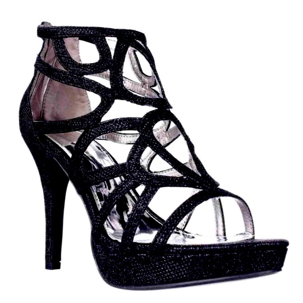 *NEW in Box* REPORT ‘Rocko’ platform strap dress sandals, Black - Women’s Sz 6.5